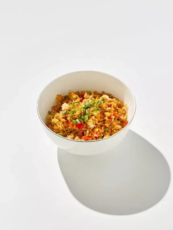 Рис жареный с овощами