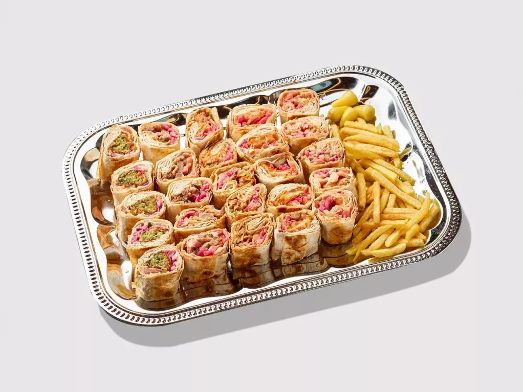 ШАУРМА РОЛЛЫ - сет из четырёх видов шаурмы на компанию