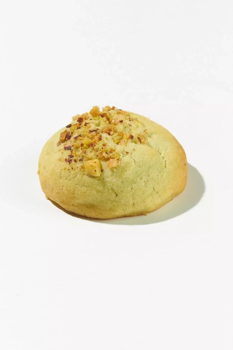 Печенье фисташково-малиновое