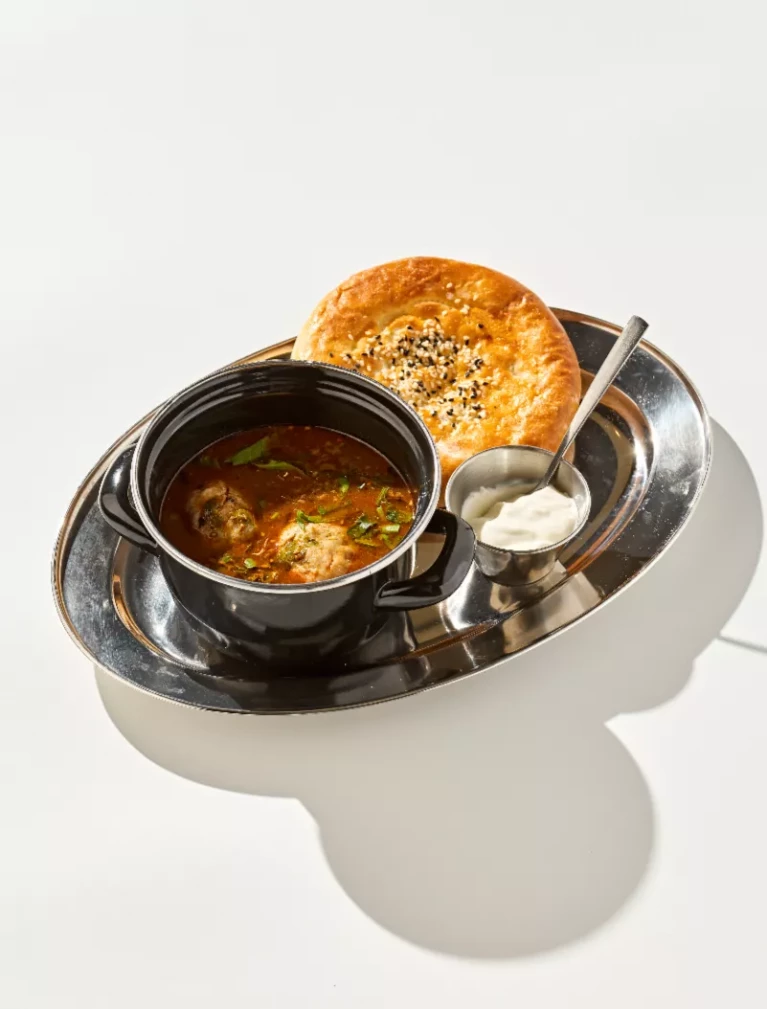 Чечевичный суп с фрикадельками из ягненка