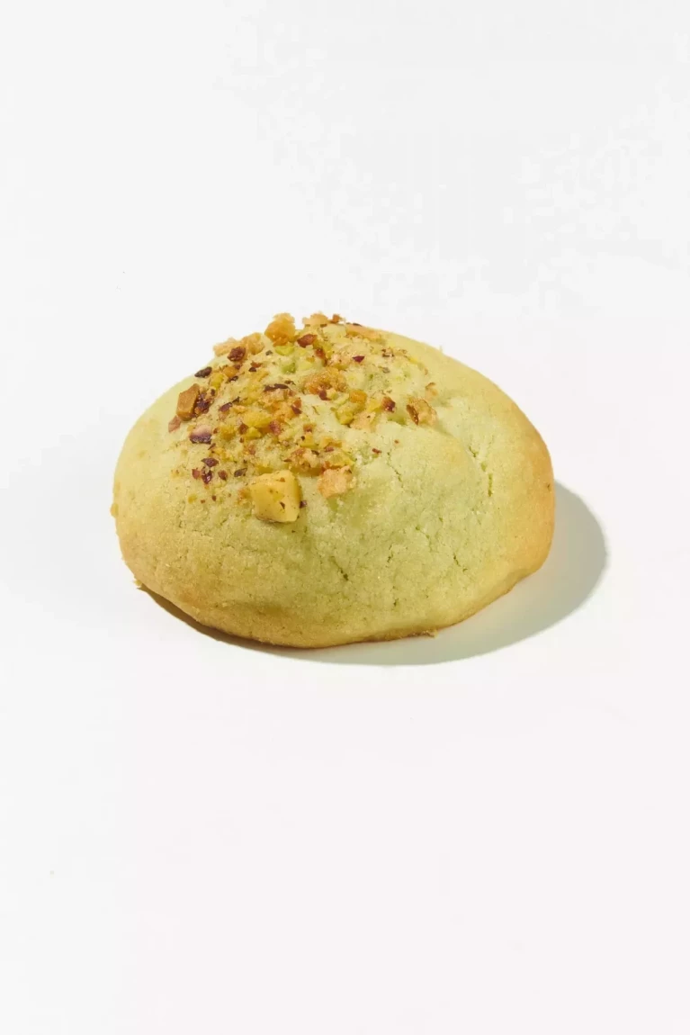 Печенье фисташково-малиновое