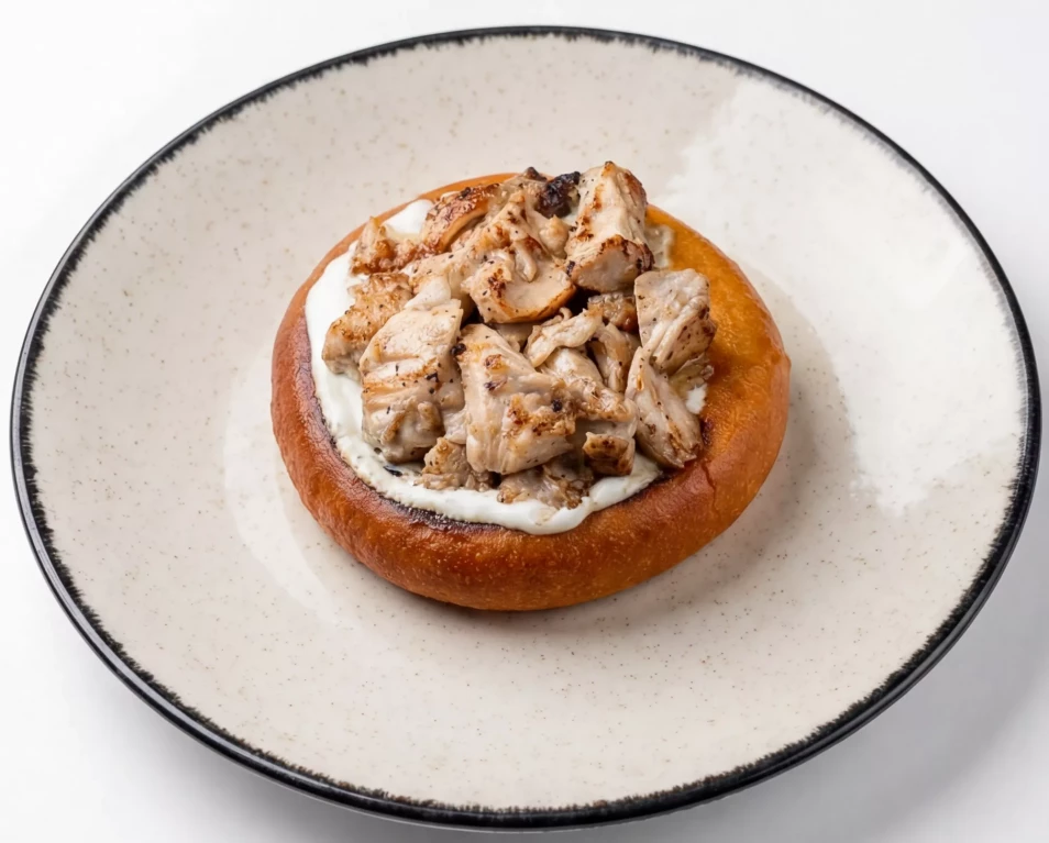 Мини шанежка с цыпленком