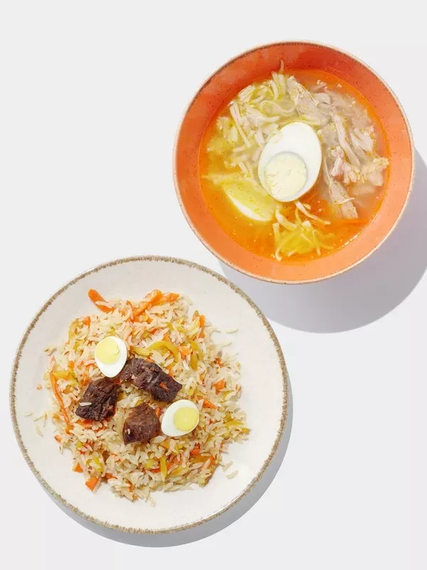 Восточный с пловом