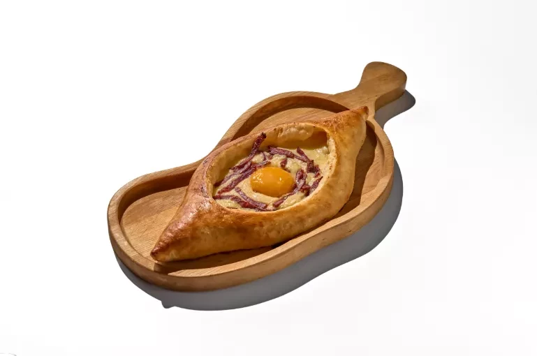 Лодочка с бастурмой