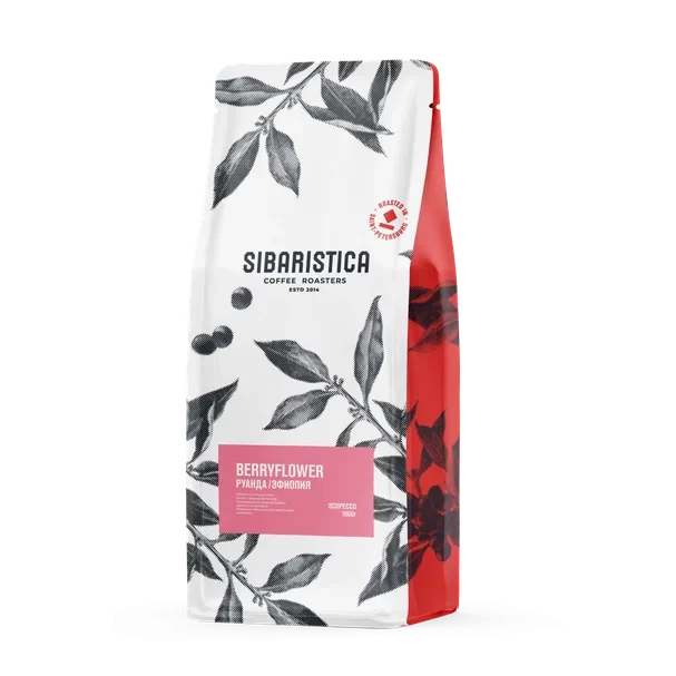 Кофе BerryFlower в зёрнах, обжарка под эспрессо