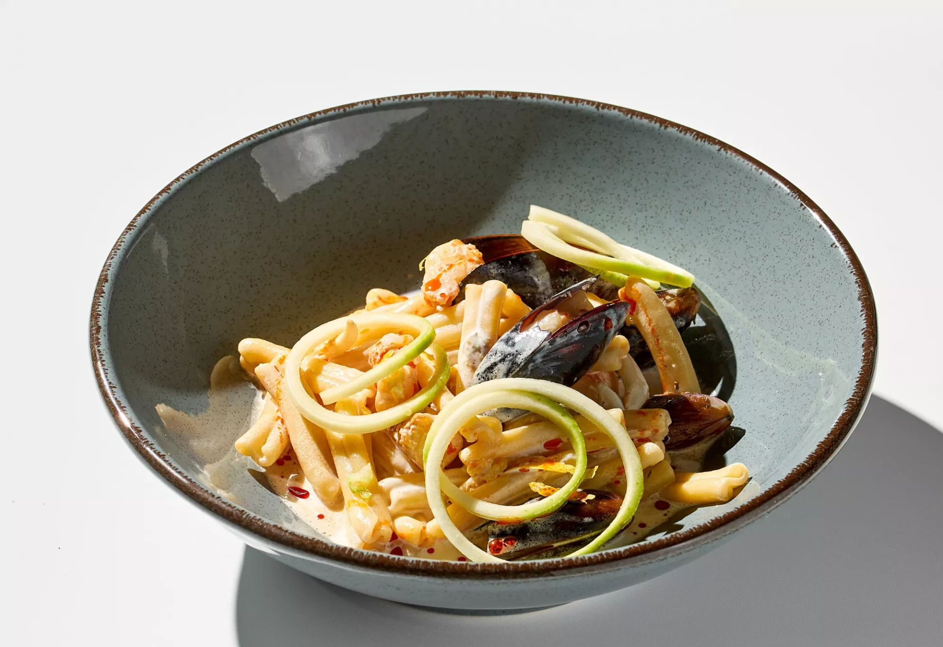Казаречче с морепродуктами