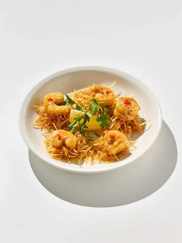 Креветки тигровые по-восточному