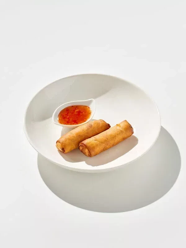 Спринг-роллы с уткой,грибами и овощами 2шт