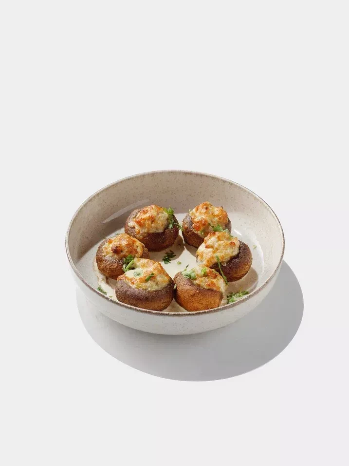 Запечённые шампиньоны