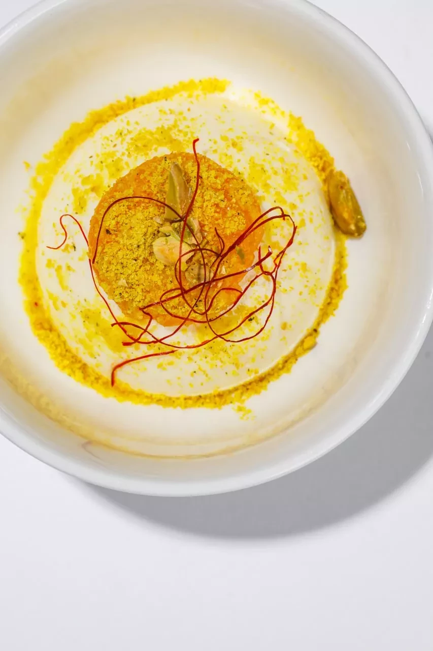 Кхир с фисташками