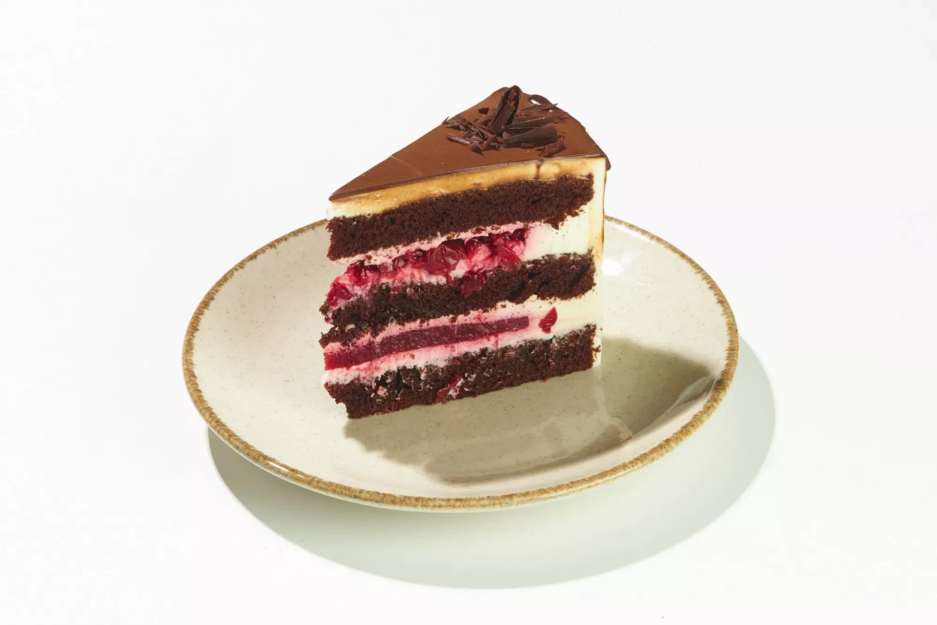 Торт «Шоколадно-вишневый»