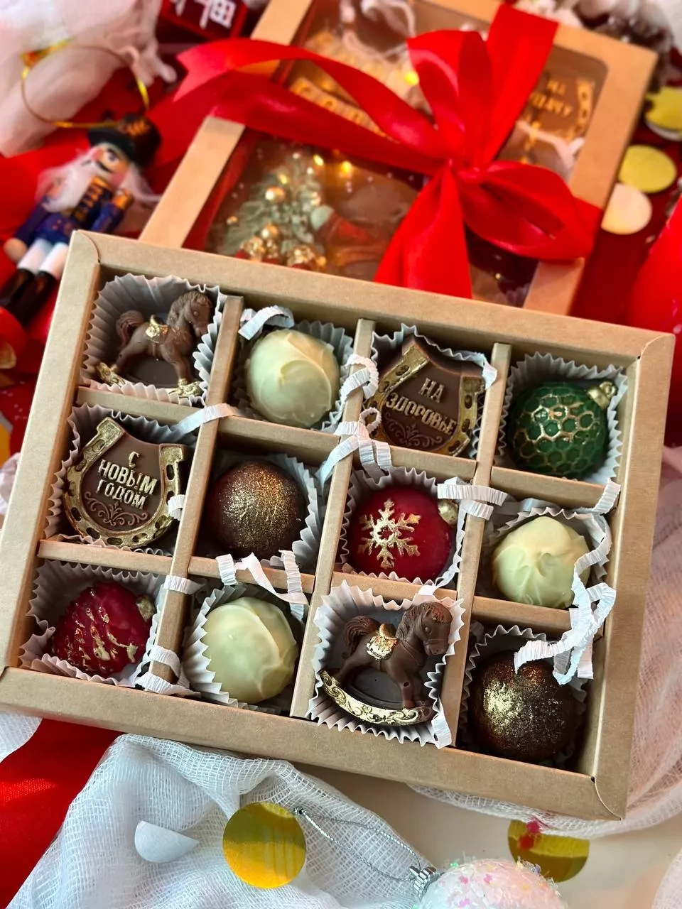 Подарочный набор конфет, 12 шт