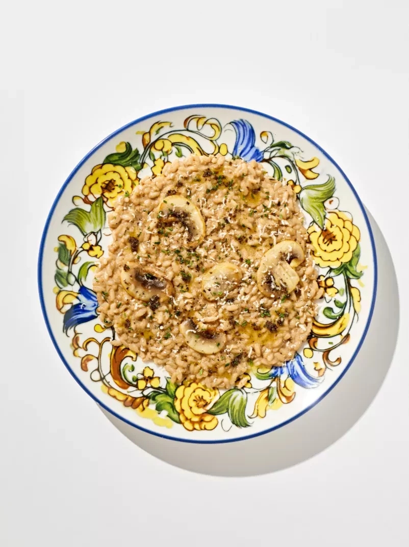 Ризотто с грибами и трюфелем