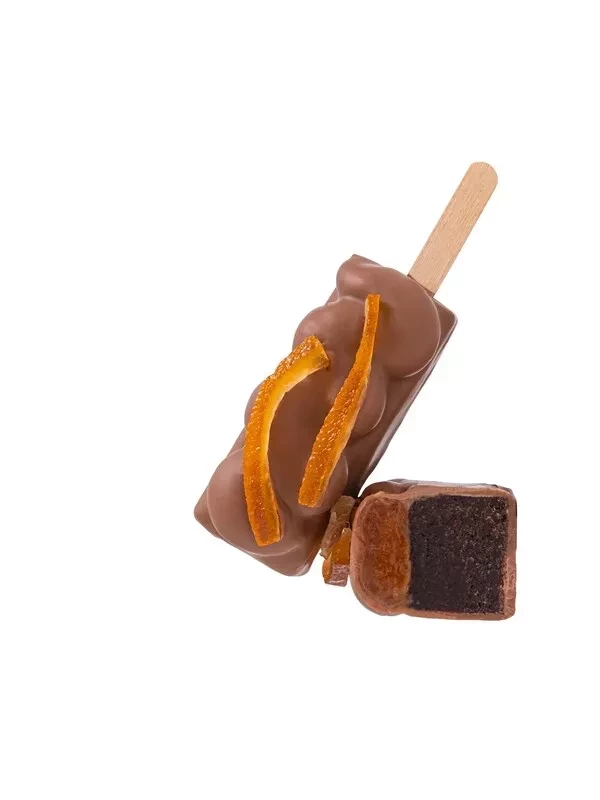 Брауни Апельсиново-карамельный