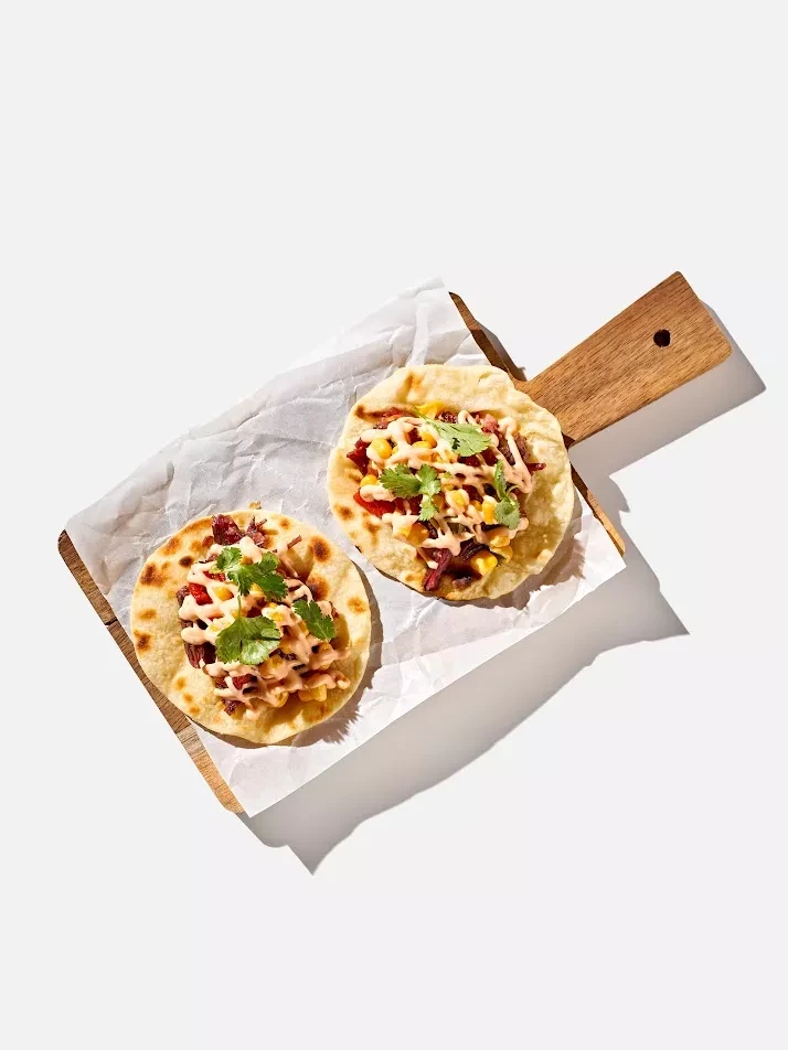 Тако с говядиной