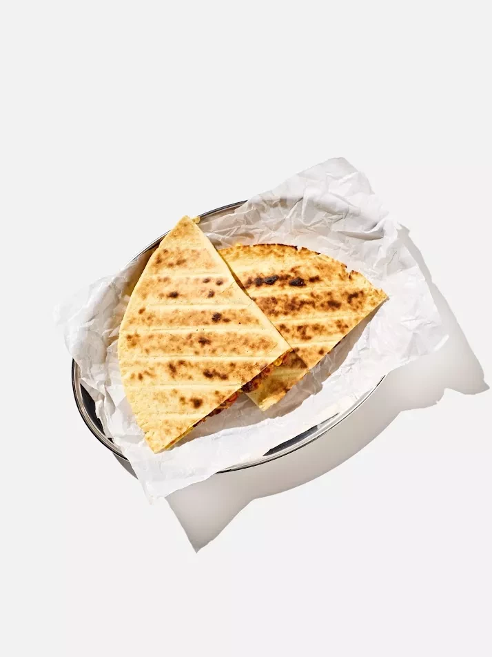 Кесадилья с курицей