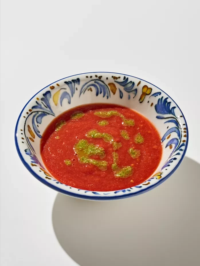 Томатный суп Помодоро