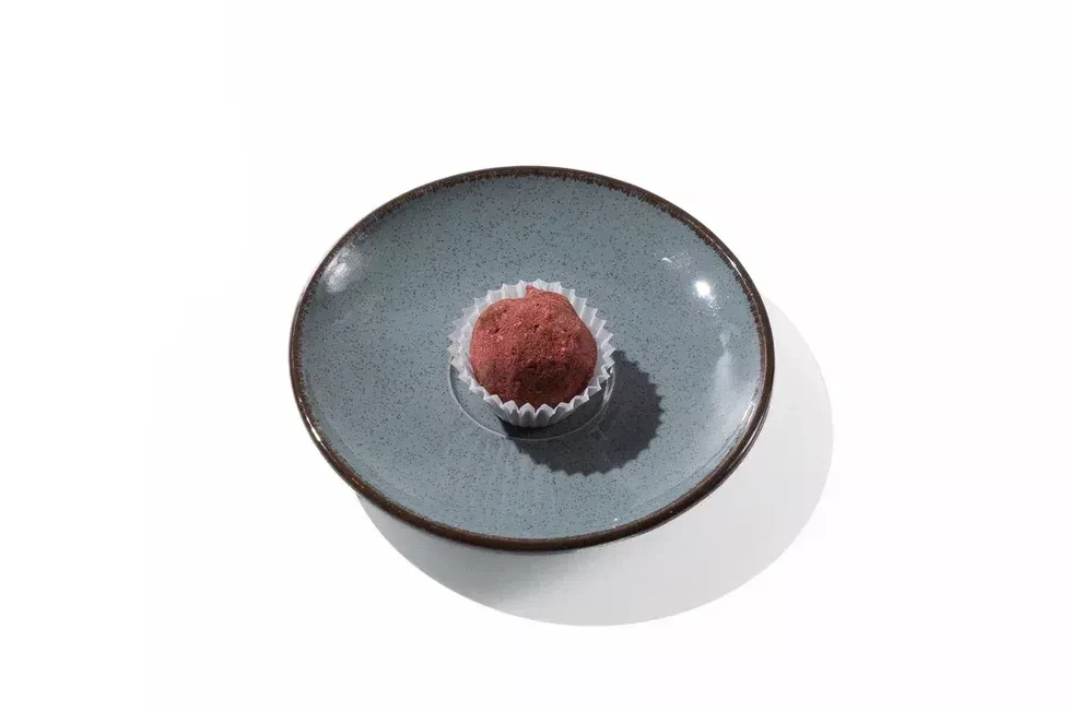 Трюфельная конфета "Малиновый трюфель"