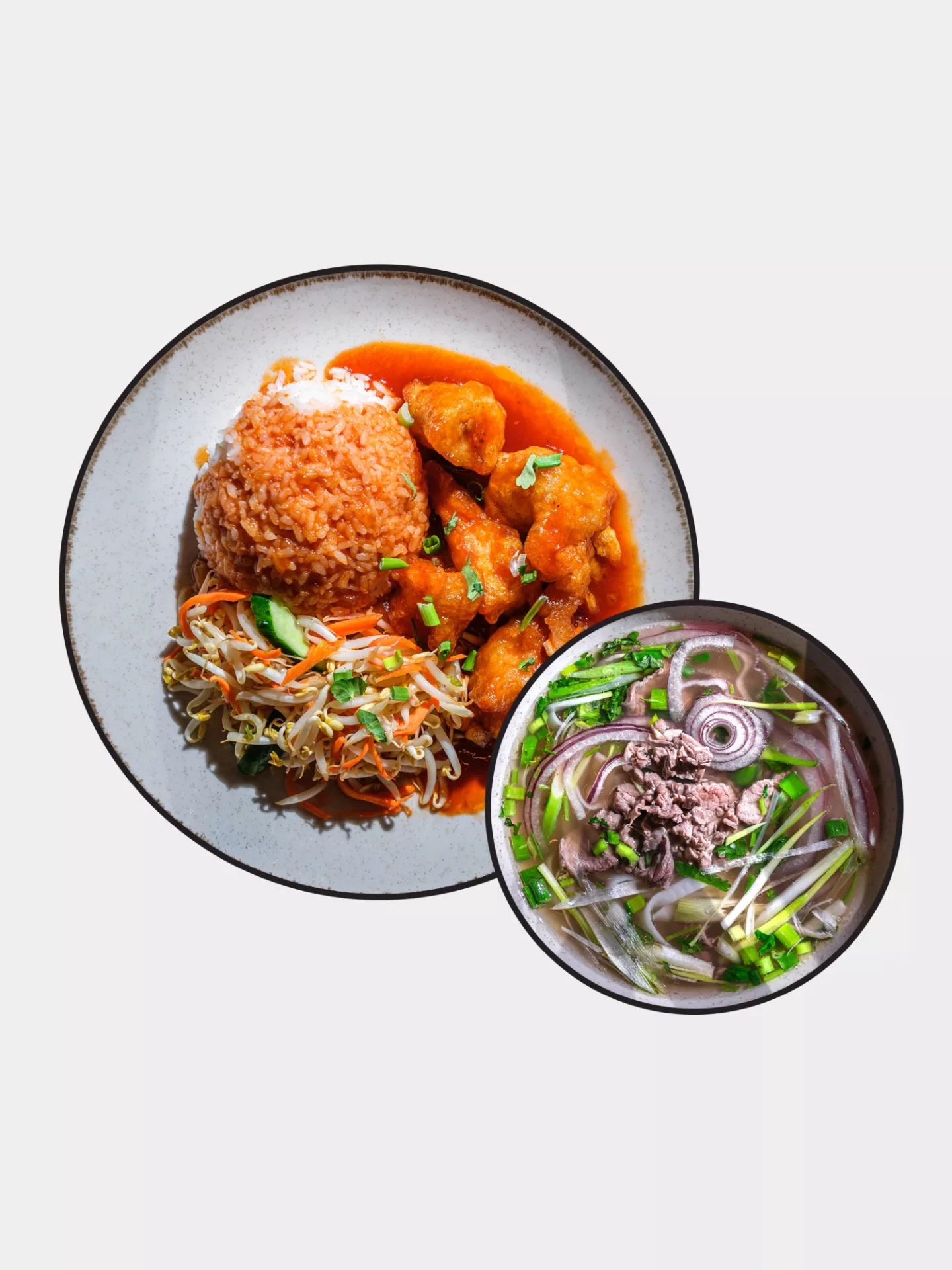 Ком Курица + Фо-бо